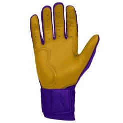Bruce Bolt PREMIUM PRO Long Cuff Batting Gloves: Purple -Fielding Gloves Sales Store premium pro long cuff batting gloves purple brucebolt 661404
