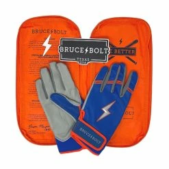 Bruce Bolt PREMIUM PRO NIMMO Short Cuff Batting Gloves: Blue -Fielding Gloves Sales Store premium pro nimmo series short cuff batting gloves blue gloves brucebolt 966194