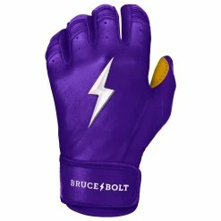 Bruce Bolt PREMIUM PRO Short Cuff Batting Gloves: Purple 9 Bruce Bolt PREMIUM PRO Short Cuff Batting Gloves: Purple -Fielding Gloves Sales Store premium pro short cuff batting gloves purple brucebolt 315746